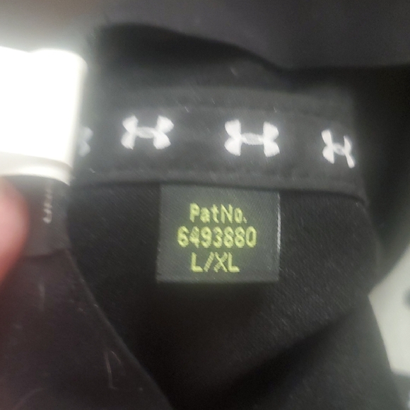 Under Armour Black Hat with Bright Orange Emblem - Picture 2 of 9